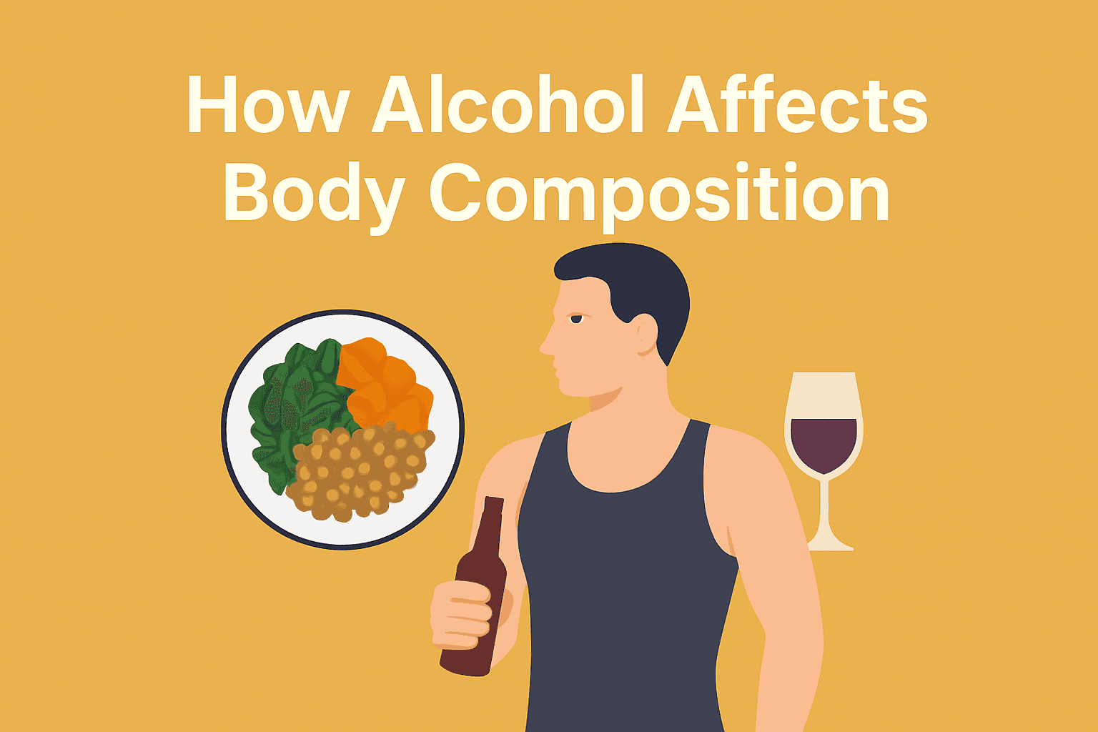 How Alcohol Affects Body Composition